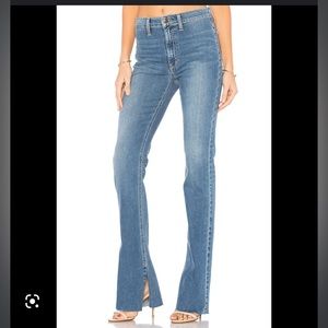 Joe’s Jeans The Micro Flare, mid blue, size 33